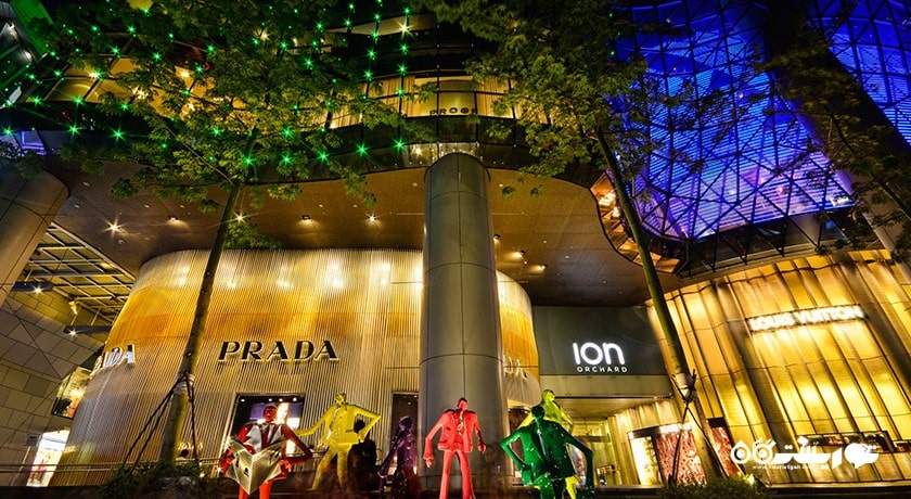 مرکز خرید خیابان اورچارد شهر سنگاپور کشور سنگاپور