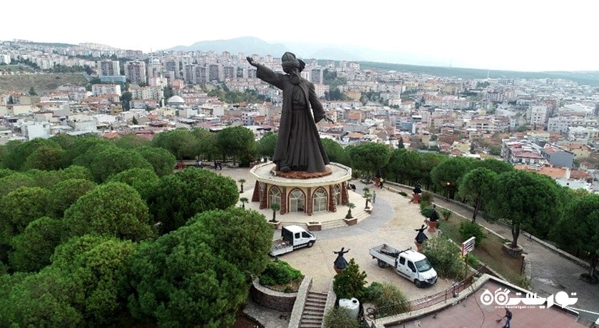سرگرمی پارک مجسمه مولانا - بوجا شهر ترکیه کشور ازمیر