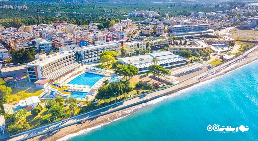 سرگرمی سواحل مندرس شهر ترکیه کشور ازمیر