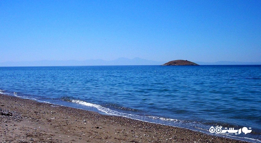 سرگرمی سواحل مندرس شهر ترکیه کشور ازمیر