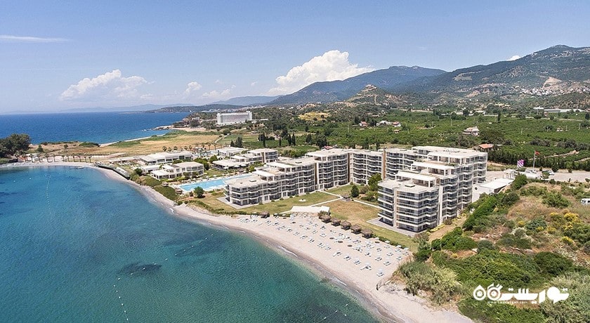 سرگرمی سواحل مندرس شهر ترکیه کشور ازمیر