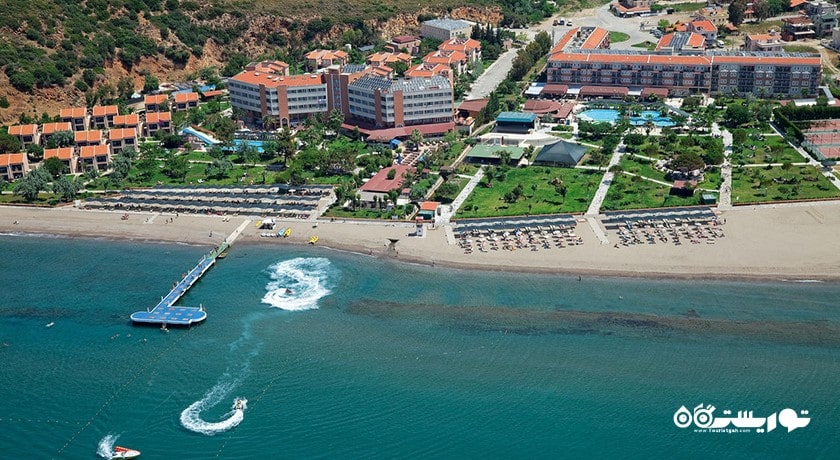 سرگرمی سواحل مندرس شهر ترکیه کشور ازمیر