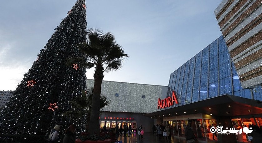 مرکز خرید مرکز خرید آگورا شهر ترکیه کشور ازمیر