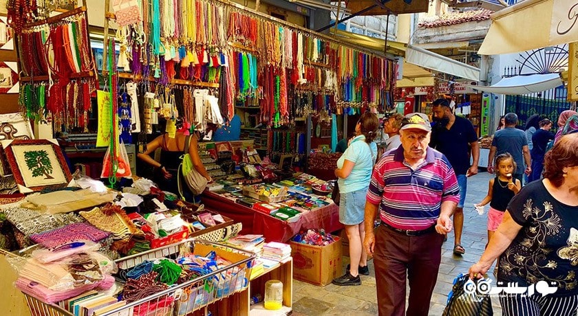 مرکز خرید بازار کمرالتی شهر ترکیه کشور ازمیر