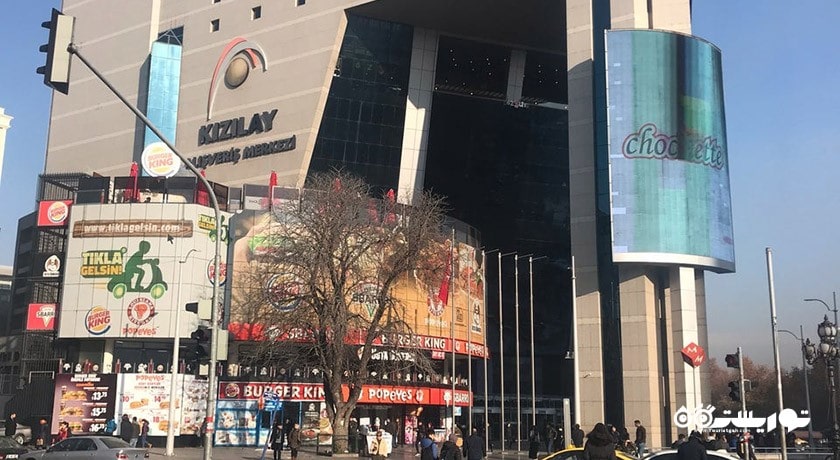 مرکز خرید مرکز خرید کیزیلای شهر ترکیه کشور آنکارا