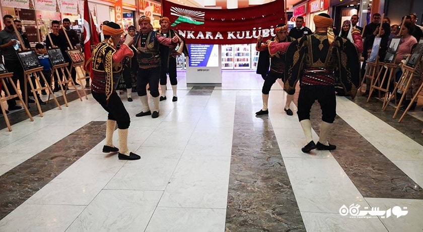 مرکز خرید مرکز خرید پودیوم شهر ترکیه کشور آنکارا