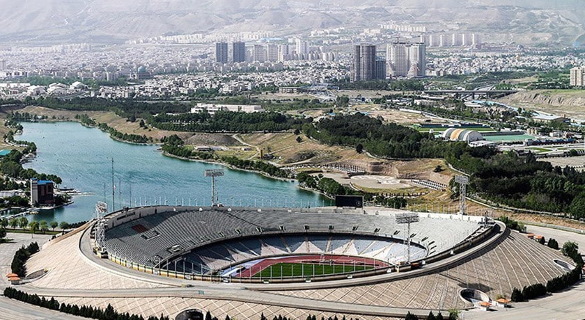  استادیوم آزادی شهر تهران استان تهران