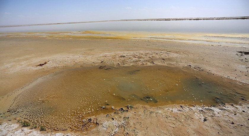  تالاب گاوخونی شهرستان اصفهان استان اصفهان