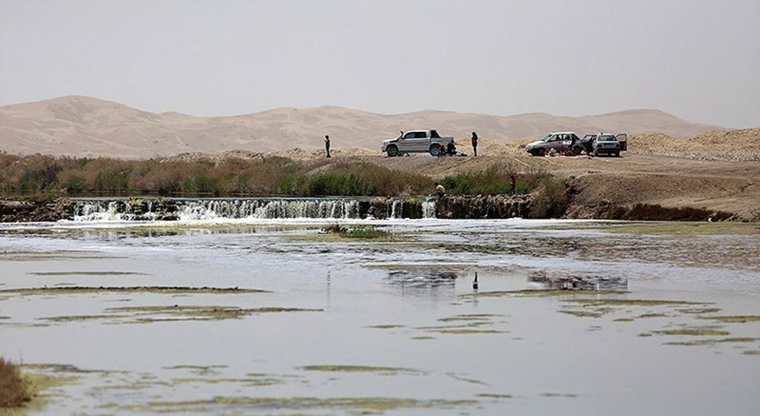  تالاب گاوخونی شهرستان اصفهان استان اصفهان