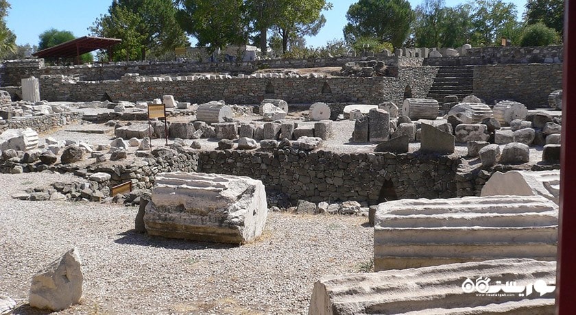 مقبره ماسولوس شهر ترکیه کشور بدروم