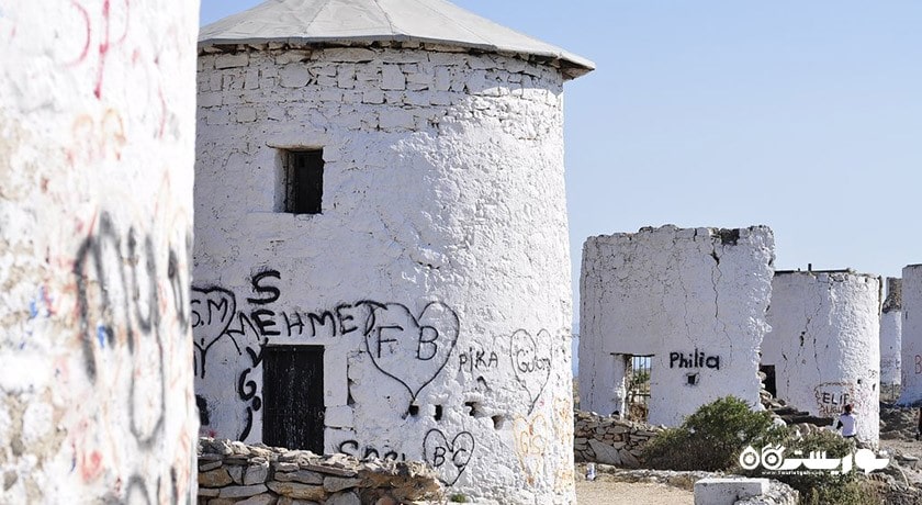 آسیاب های بادی در بدروم -  شهر بدروم