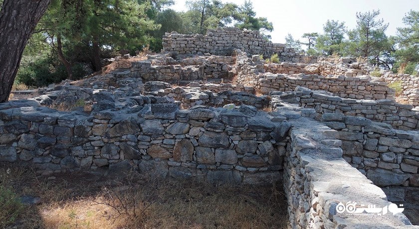  شهر تاریخی پداسا شهر ترکیه کشور بدروم