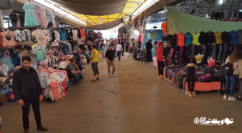 مرکز خرید بازارهای خیابانی بدروم شهر ترکیه کشور بدروم