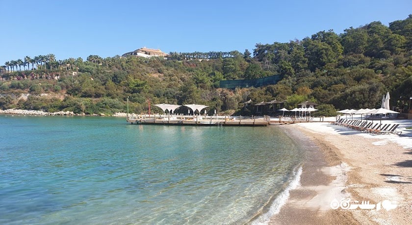 سرگرمی ساحل توربا شهر ترکیه کشور بدروم