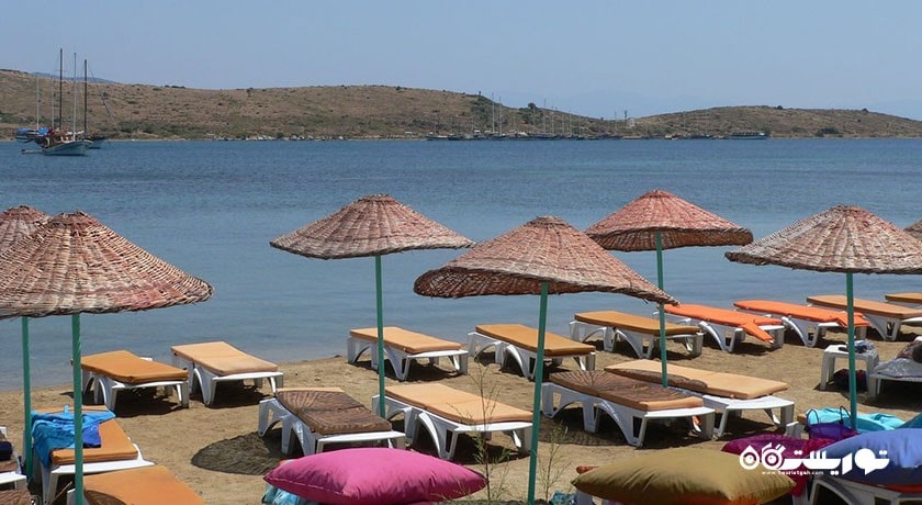 سرگرمی ساحل گومبت شهر ترکیه کشور بدروم