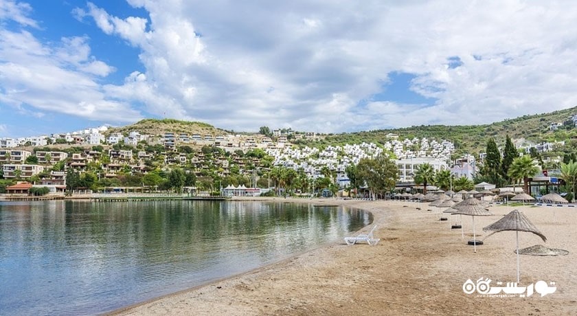 سرگرمی ساحل گوندوعان شهر ترکیه کشور بدروم