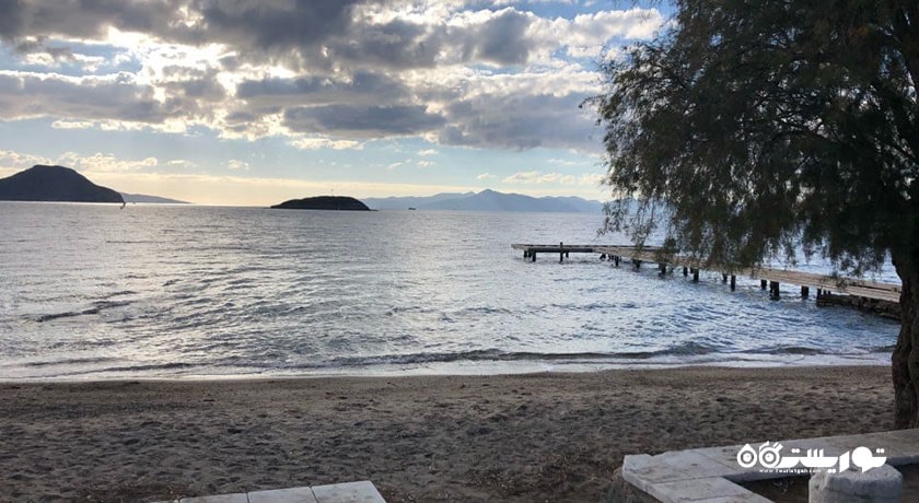 سرگرمی ساحل کادیکالسی شهر ترکیه کشور بدروم