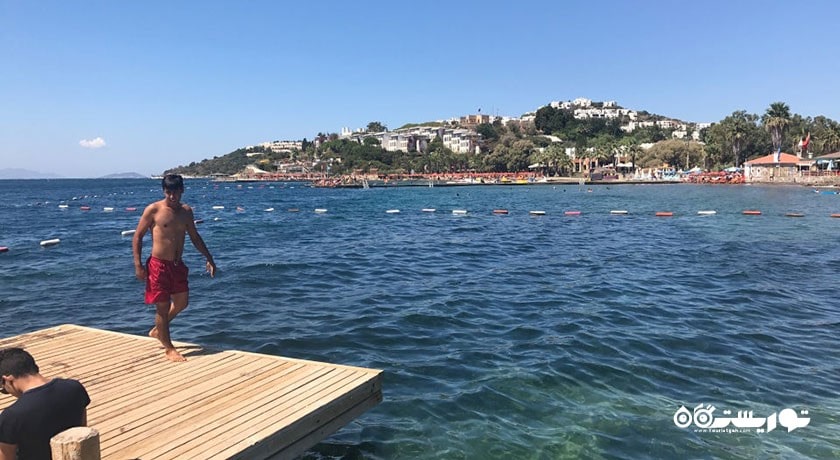 سرگرمی ساحل کادیکالسی شهر ترکیه کشور بدروم