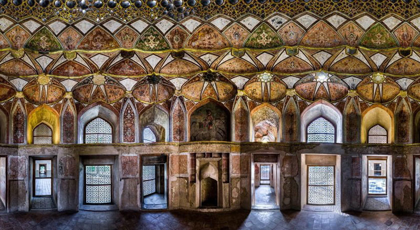  کاخ هشت بهشت شهرستان اصفهان استان اصفهان