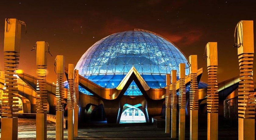  آسمان نمای گنبد مینا شهرستان تهران استان تهران