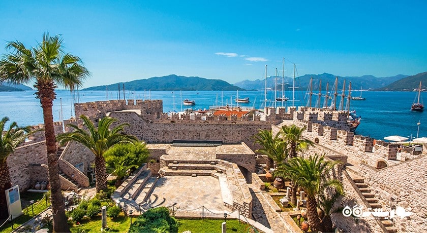  قلعه مارماریس شهر ترکیه کشور مارماریس