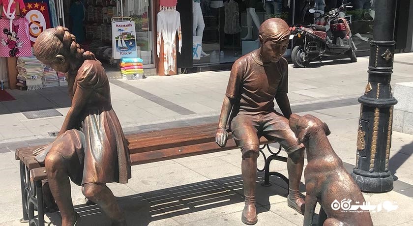 مرکز خرید گرند بازار (کاپالی چارشی) شهر ترکیه کشور مارماریس