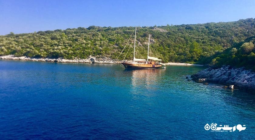 سرگرمی ساحل مارماریس شهر ترکیه کشور مارماریس