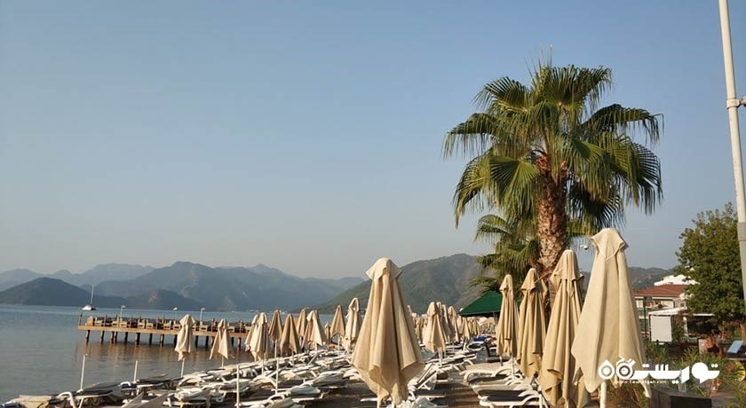 سرگرمی ساحل مارماریس شهر ترکیه کشور مارماریس