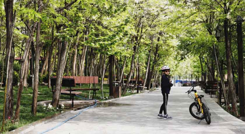  باغ راه فدک (پارک ایران زمین) شهر تهران استان تهران