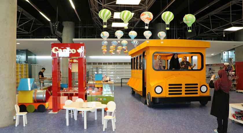  باغ کتاب تهران شهرستان تهران استان تهران