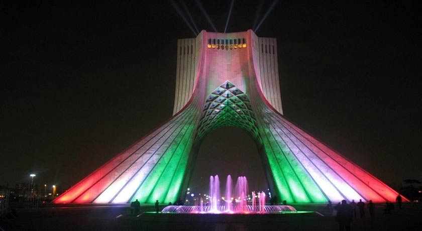  برج آزادی شهرستان تهران استان تهران