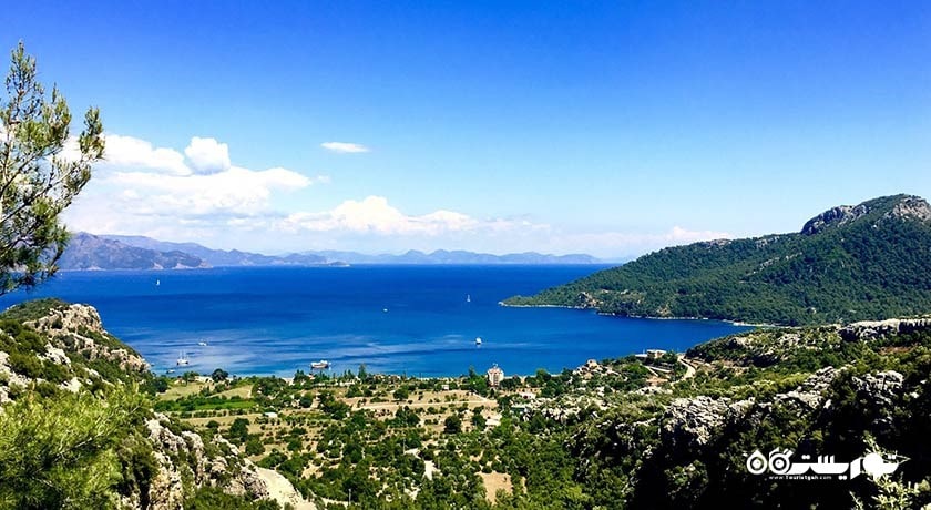 سرگرمی ساحل کوملوبوک شهر ترکیه کشور مارماریس