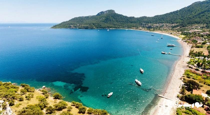 سرگرمی ساحل کوملوبوک شهر ترکیه کشور مارماریس