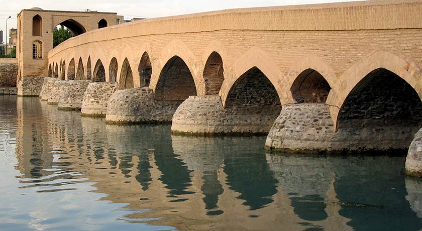 پل شهرستان (پل جی) -  شهر اصفهان