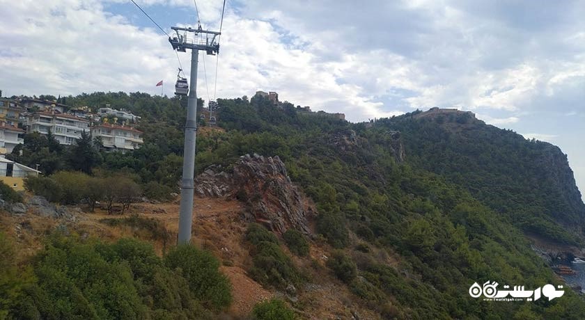 سرگرمی آلانیا تلفریک شهر ترکیه کشور آلانیا