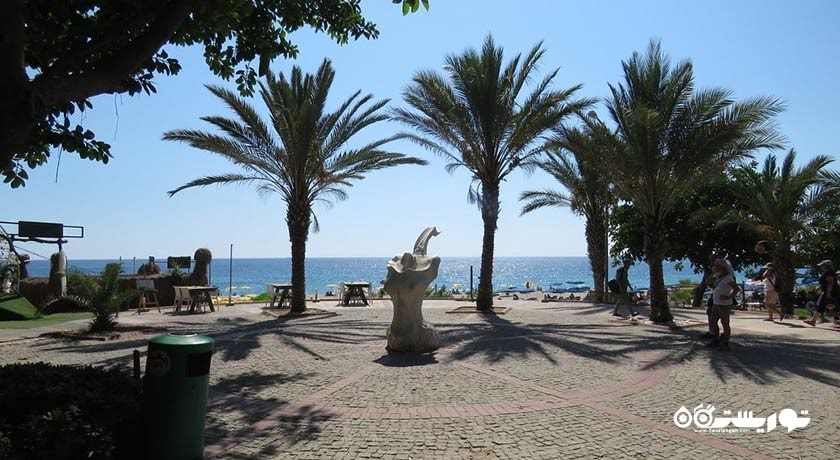 سرگرمی ساحل کلئوپاترا شهر ترکیه کشور آلانیا