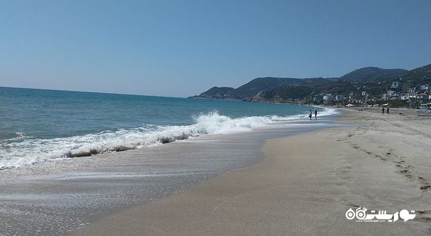 سرگرمی ساحل کلئوپاترا شهر ترکیه کشور آلانیا