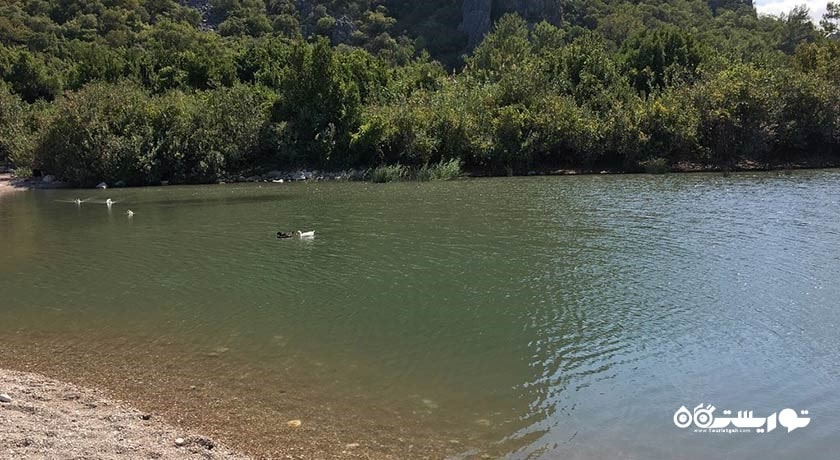 سرگرمی ساحل کلئوپاترا شهر ترکیه کشور آلانیا