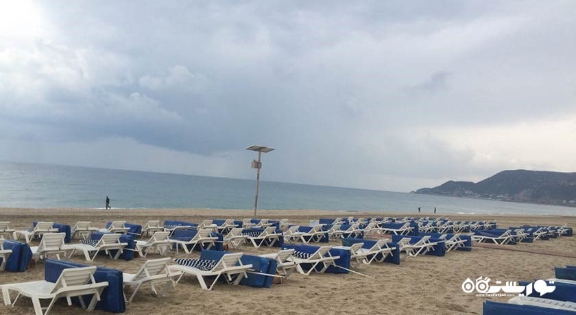 سرگرمی ساحل داملاتاش شهر ترکیه کشور آلانیا