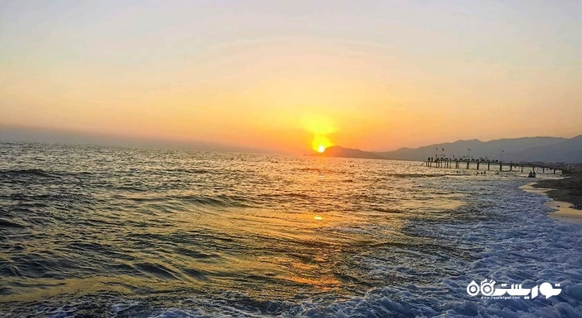 سرگرمی ساحل ماهموتلار شهر ترکیه کشور آلانیا