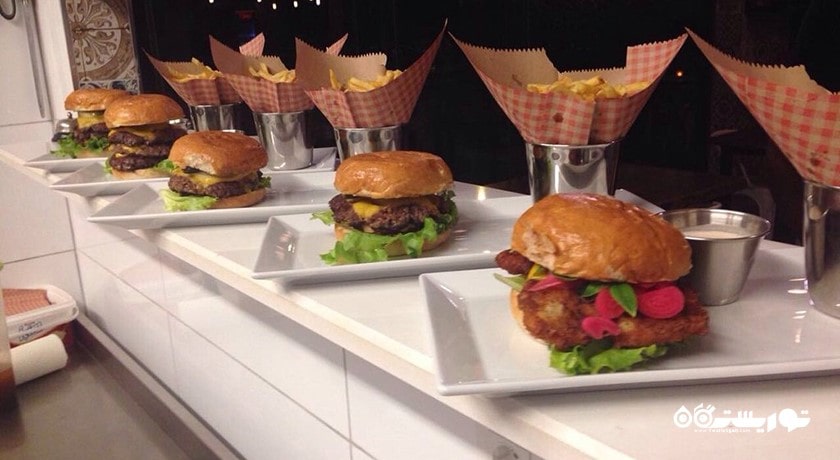 رستوران رستوران بیچ ساید برگر شهر آلانیا 