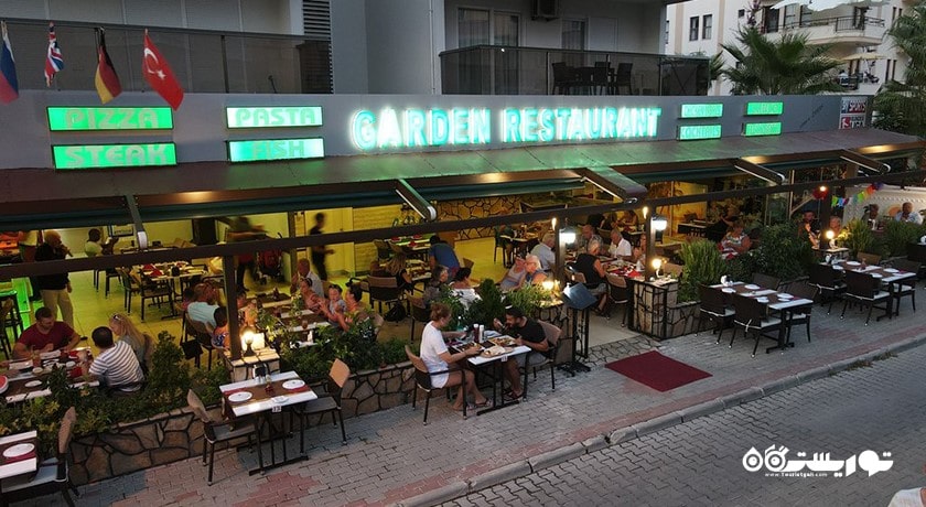 رستوران رستوران گاردن اند بار شهر آلانیا 
