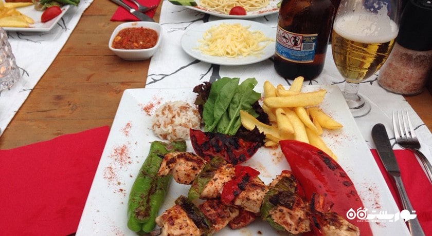 رستوران رستوران کاله پانوراما شهر آلانیا 