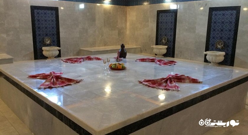 سرگرمی حمام ترکی و اسپا در آلانیا شهر ترکیه کشور آلانیا