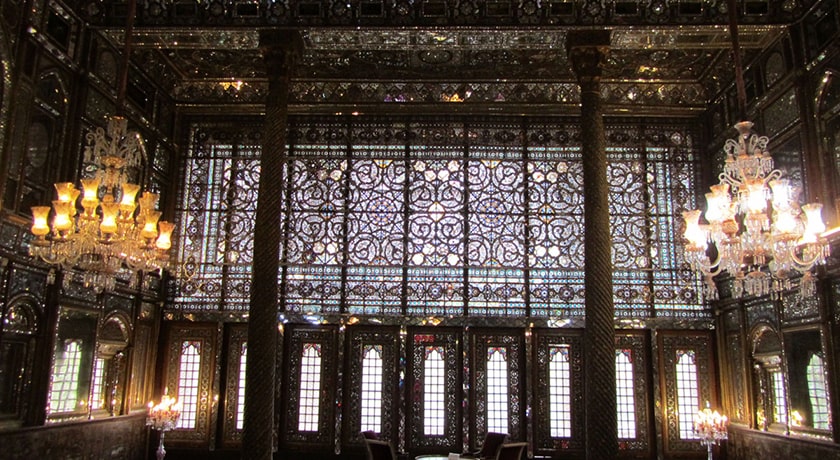  عمارت بادگیر کاخ گلستان شهرستان تهران استان تهران