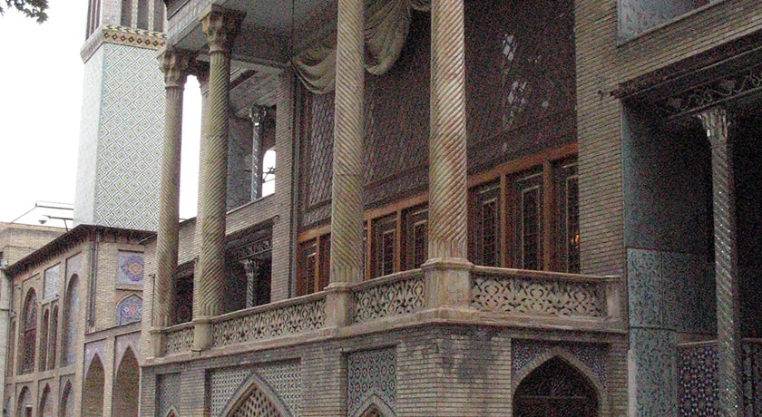  عمارت بادگیر کاخ گلستان شهرستان تهران استان تهران