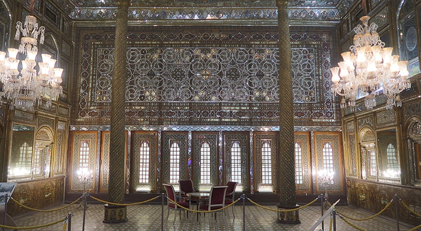  عمارت بادگیر کاخ گلستان شهرستان تهران استان تهران