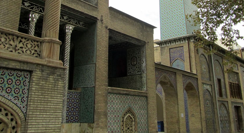  عمارت بادگیر کاخ گلستان شهرستان تهران استان تهران