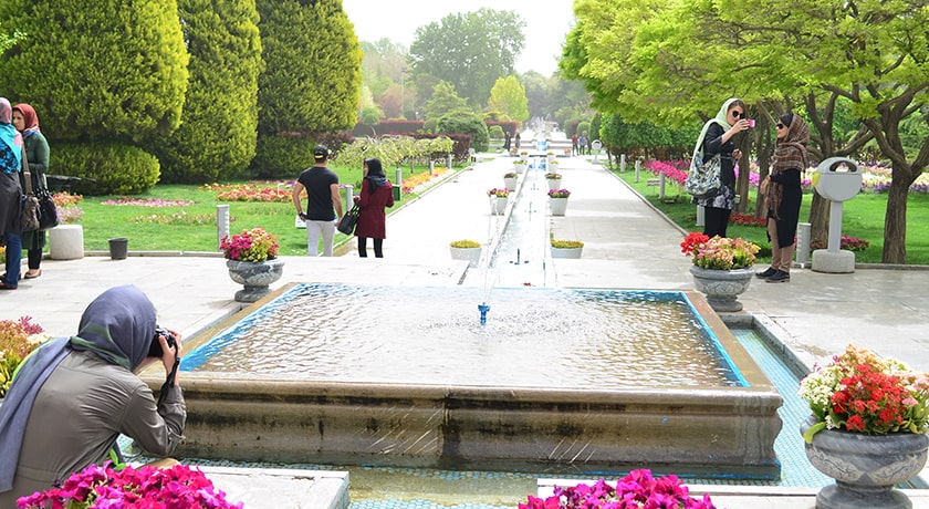  باغ گلها اصفهان شهر اصفهان استان اصفهان