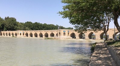 پل چوبی اصفهان -  شهر اصفهان